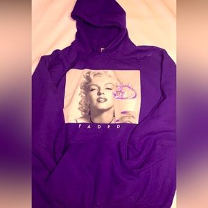 “Faded” Marilyn Monroe hoodie